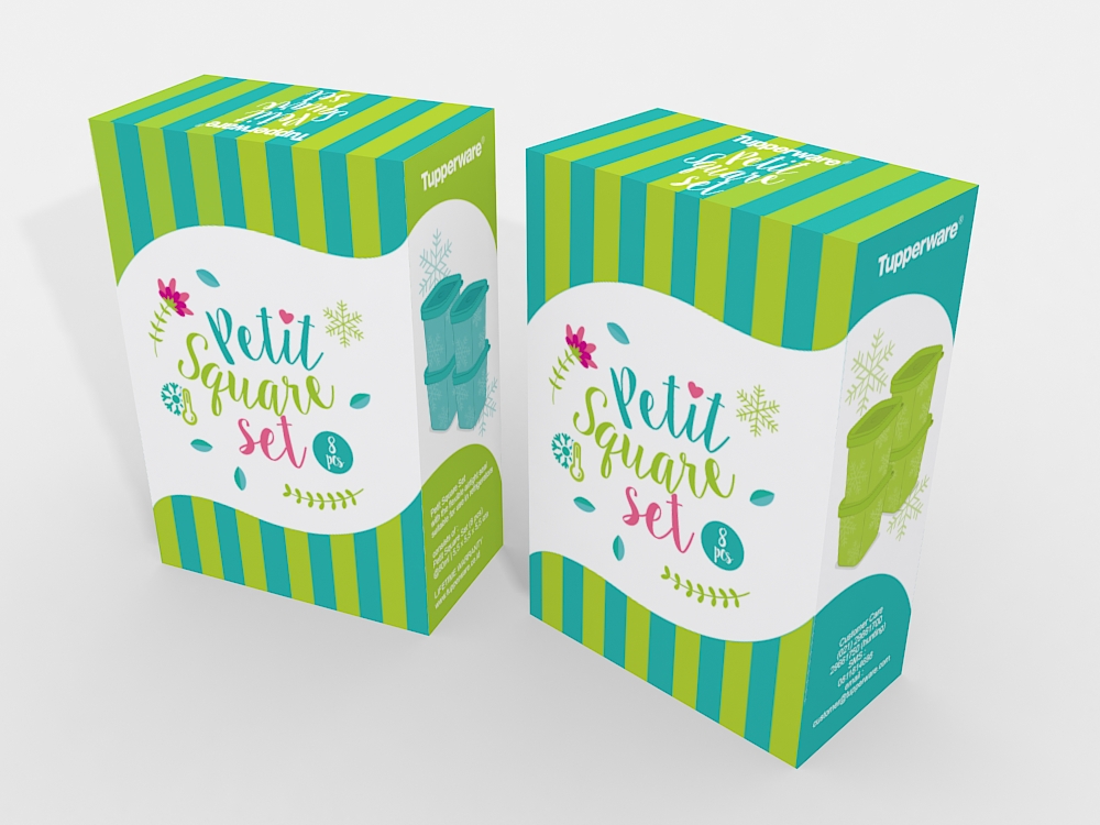Cute packaging with illustration 01